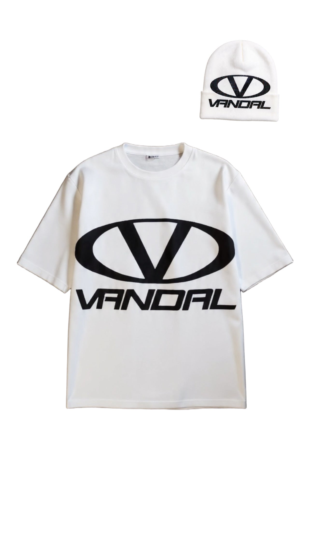 White Vandal Tee
