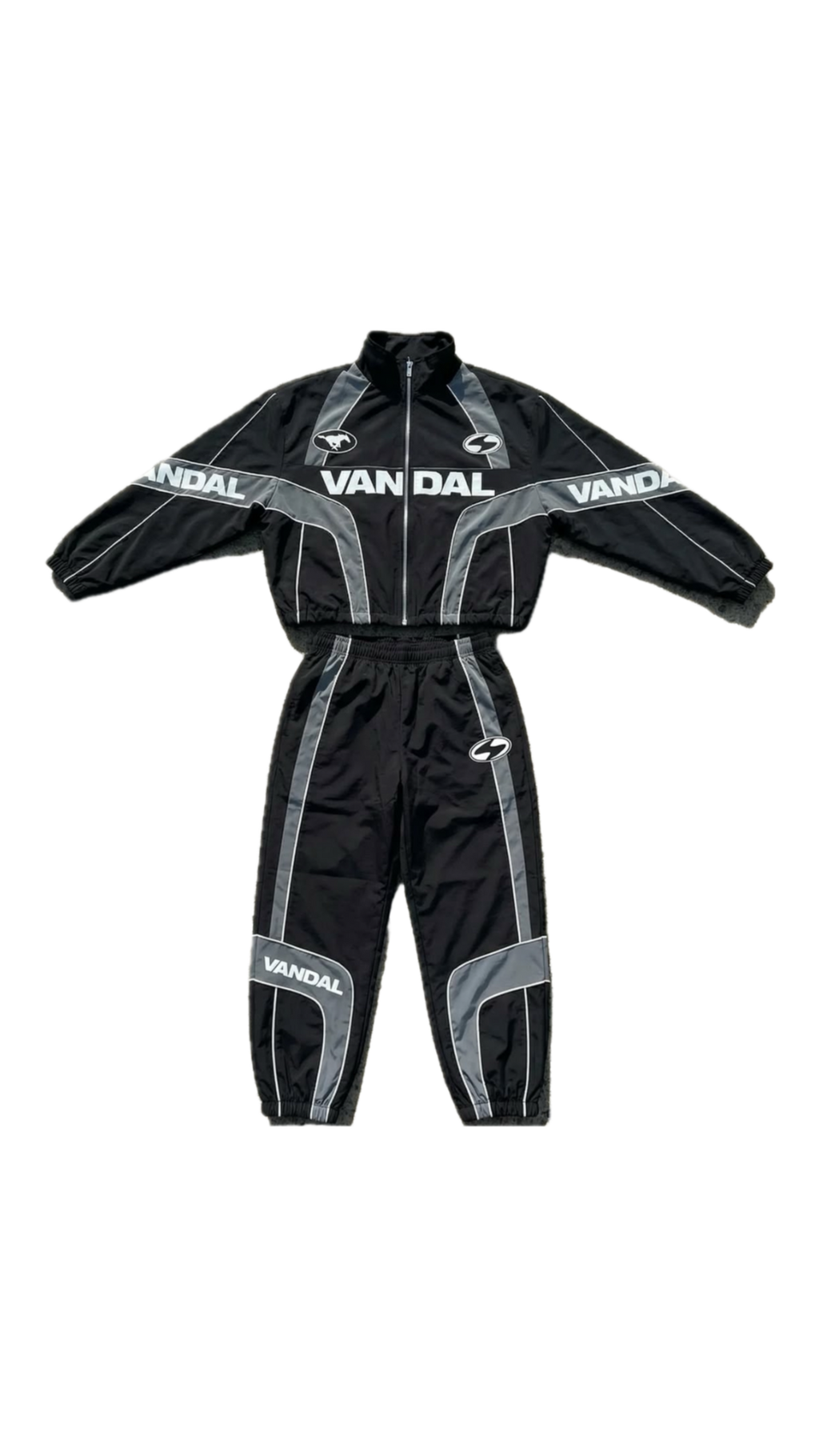 Black & Grey Tracksuit