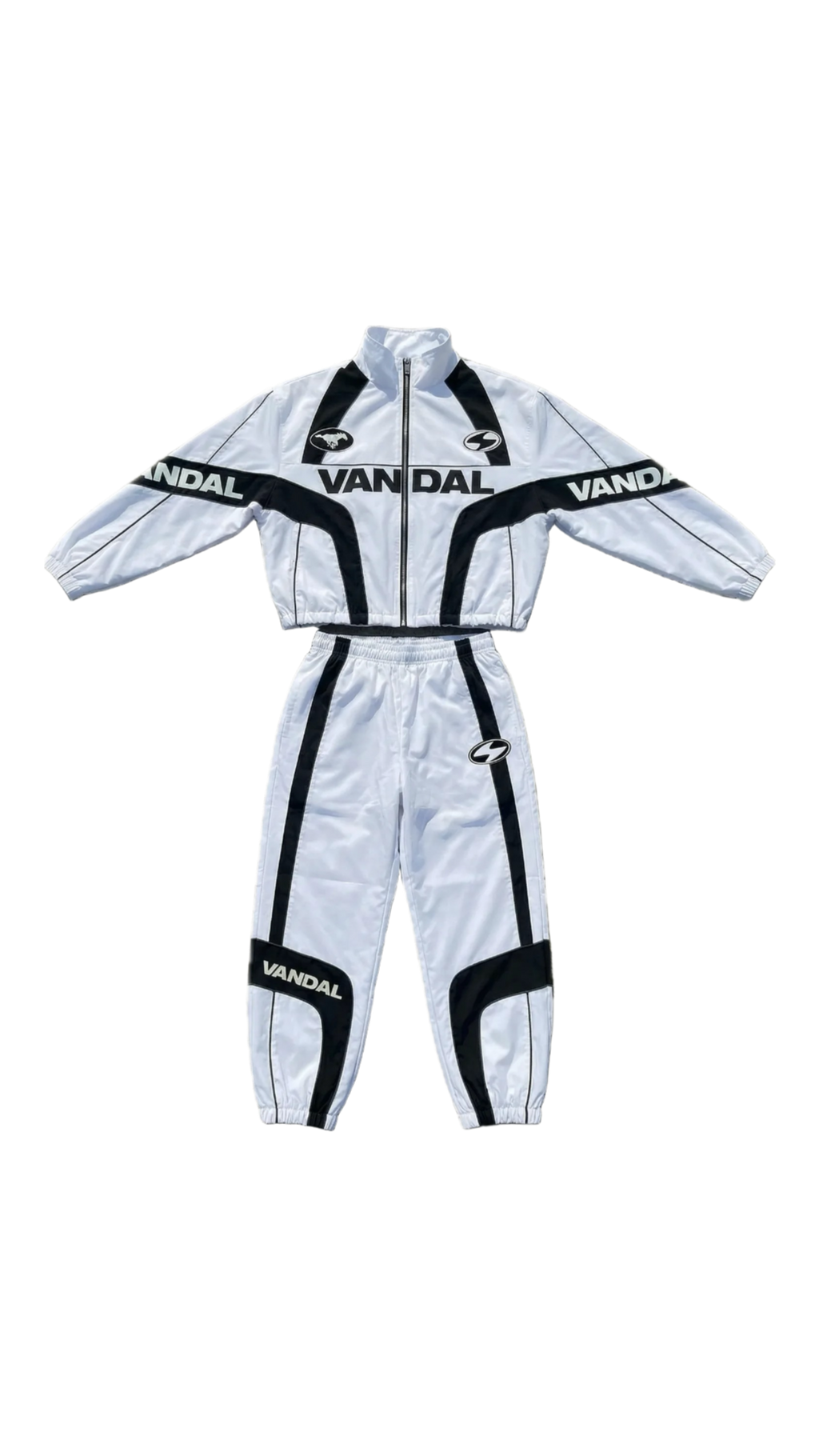 White & Black Vandao Tracksuit