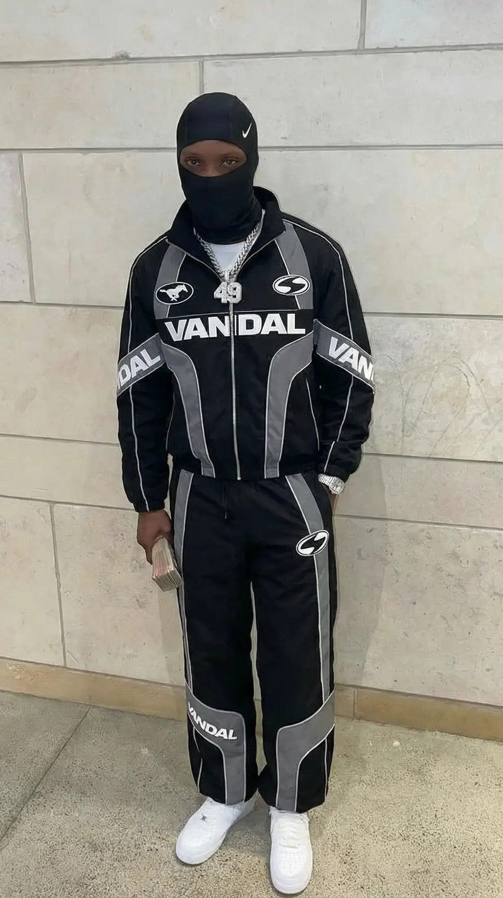 Black & Grey Tracksuit